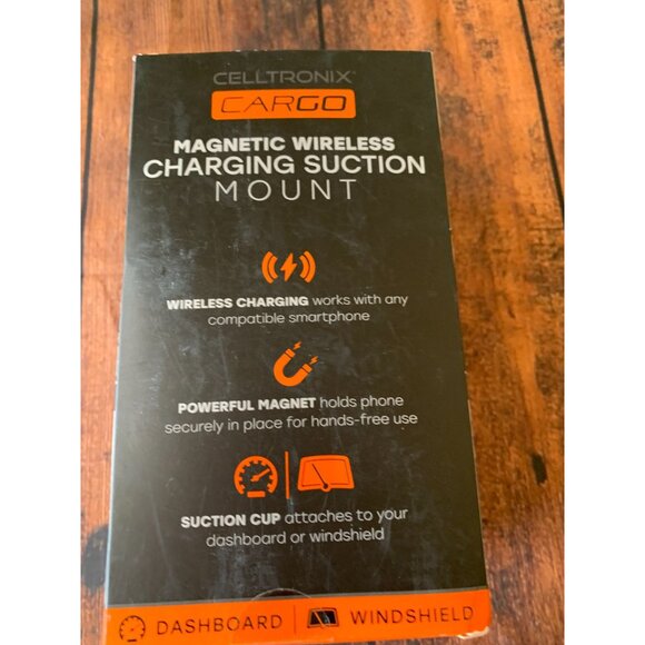 Celltronix Cargo Magnetic Wireless Charging Suction Mount For Dashboard & Windsh - Picture 3 of 4
